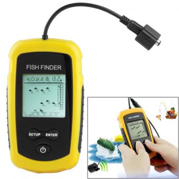 Portable Fish Finder with 2.0 inch Display, Depth Readings From 2.0 to 328ft (0.6-100m)