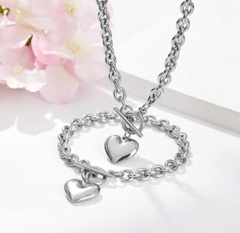 18K Gold Plated Stainless Jewelry Set 