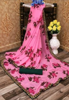 ASL052 - FLOWERY SAREE 