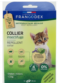 Francodex Pest Repellent Collar for Kittens <2kg