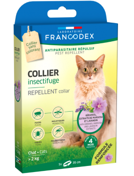Francodex Pest Repellent Collar for Cats >2kg
