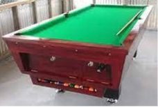 BILLIARD TABLE 8 X 4 WITH COIN MACHINE