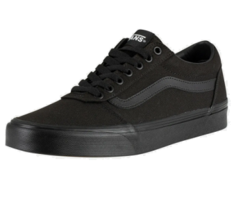 VANS WARD (CANVAS) BLK/BLK