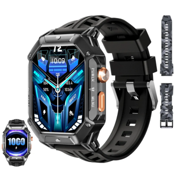 OUKITEL BT80 1000mAh Battery Capacity 5ATM Waterproof Rugged Outdoor Watch