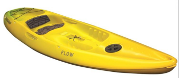 MISSION FLOW 1ST KAYAK YELLOW.-SINGLE