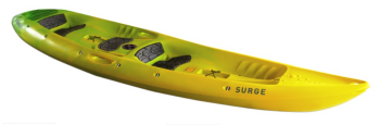 MISSION SURGE KAYAK YELLOW-DOUBLE