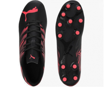 PUMA ATTACANTO FG BLK WHT FIRE/ORCHD