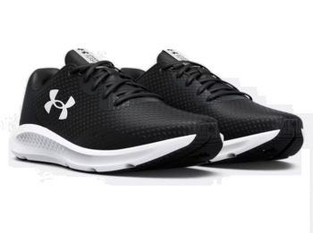 UNDER ARMR M CHGD PURSUIT 3 BLK/WHT