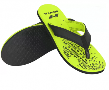 NIVIA SLIPPERS KAITO BLK/GRN