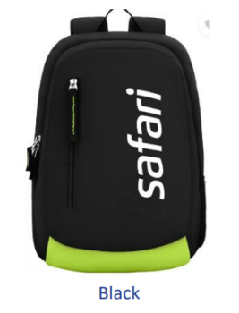 SAFARI JERSEY 19 CB BLK BACKPACK