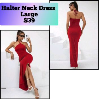 Halter Neck Bodycon dress #0057