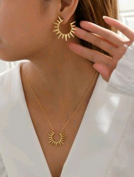 Willow Set Necklace & Earring 