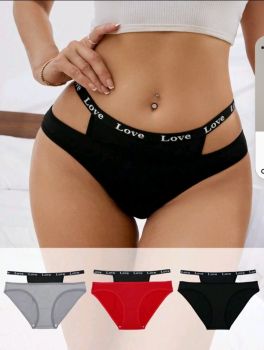 Womens cut out underwear 
