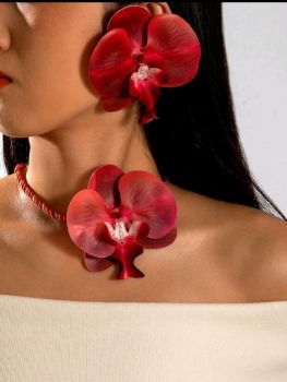 Orchid Jewelry Set 