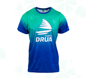 FIJIAN DRUA KIDS STUNNER TEE (JF25-001K) R/BLU