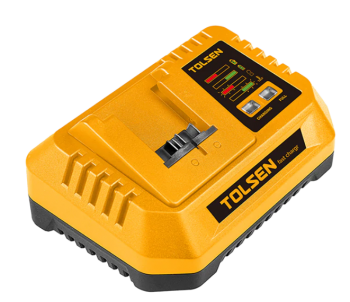 Tolsen 4.0Ah 20V Li-Ion Fast Charger – High-Efficiency Charger for Tolsen 20V Battery Packs