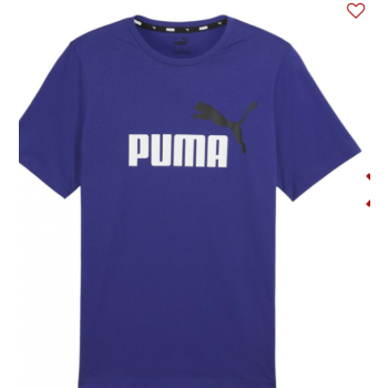PUMA ESS 2 COL LOGO TEE LAPIS - 58675905