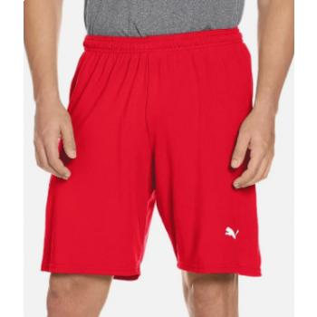 PUMA LIGA SHORT CORE RED/WHT - 70343601