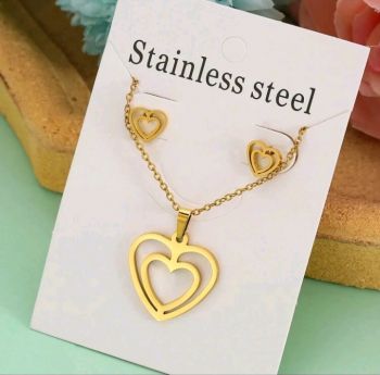 Stainless Jewelry Set for Daily wear 