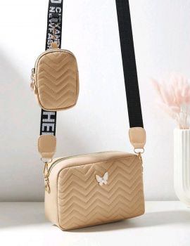 Butterfly Pattern Shoulder Crossbody Bag