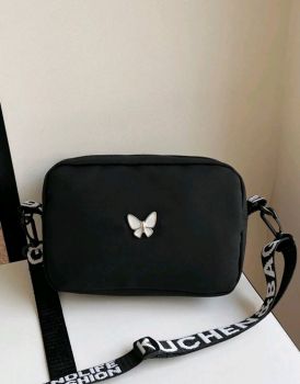 Black crossed Bag