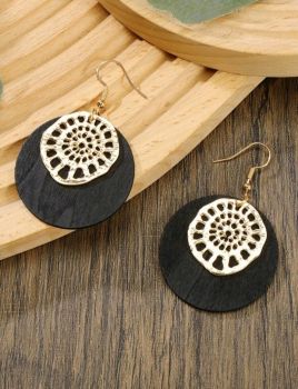Light Wooden Earring
