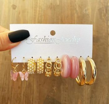 5 Pair Earring Set #07