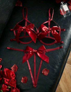 Underwired Open Lingerie Set #1XL