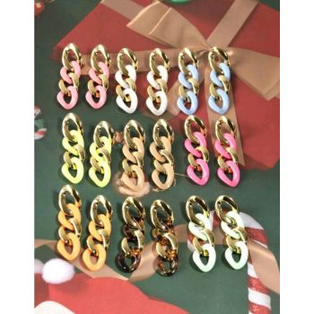 Acrylic Link Earring 