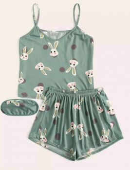 3 Piece Sleepwear PJ #Large 