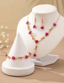 Rose Jewelry Set 