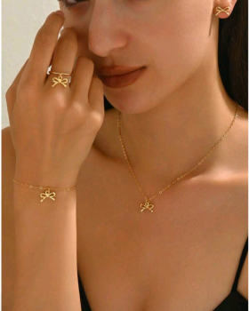 Cute Bow Jewelry Set 