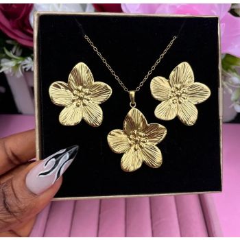 Stainless Daily Wear Waterproof Jewelry Set 