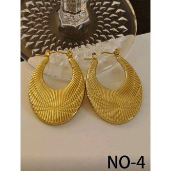 Stainless Daily Wear Hoop #06