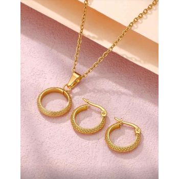 18K Gold Plated Jewelry Set # j01