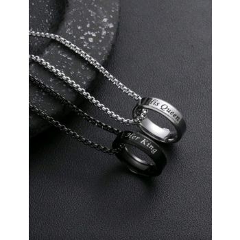 Couples Ring Pendant Chain