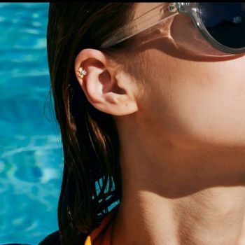 316L stainless Labret Flatback Stud