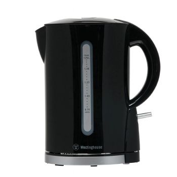 Westinghouse Kettle 1.7l - Black Plastic - WHKE03K