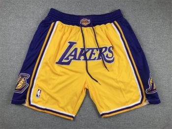 Basketball Shorts_Lakers_Yellow