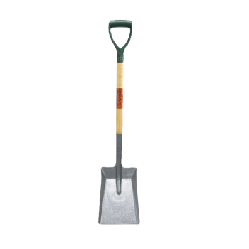 Bravo Shovel Square Mouth Ashwood Handle Plastic D Grip