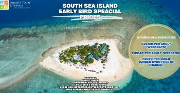 South Sea Island Early Bird Specials 