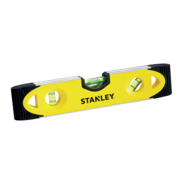 Stanley Shockproof Torpedo Level 230mm with Magnetic Base
