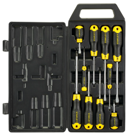 STNL0079 65-005A 16Pc Screwdriver Set Cushion Grip W/ 66-05