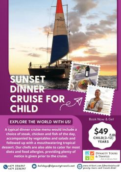 Sunset Dinner Cruise- Child 