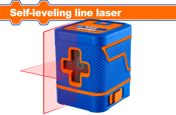 WADFOW Self-Leveling Line Laser 0-15M Red Cross Line Laser