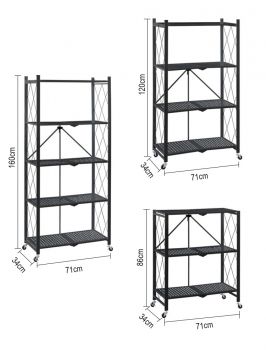 5 Layer Metal Folding Shelf