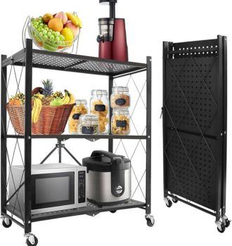 3 Layer Metal Folding Rack