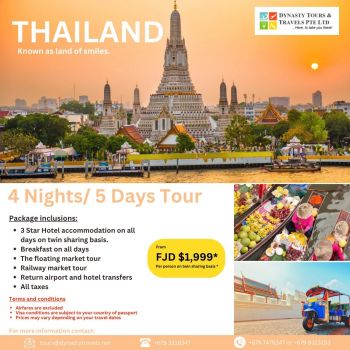 THAILAND TOUR PACKAGE
