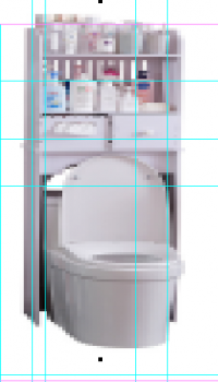 Toilet Rack - 2 Layer | 2 Drawer