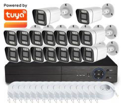 16 Channels POE NVR CCTV Camera Kit